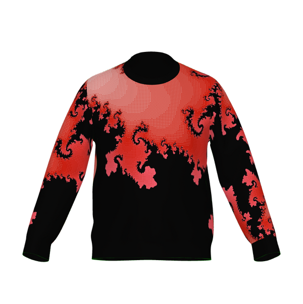 Fractal Curls: Classic Fit Crewneck