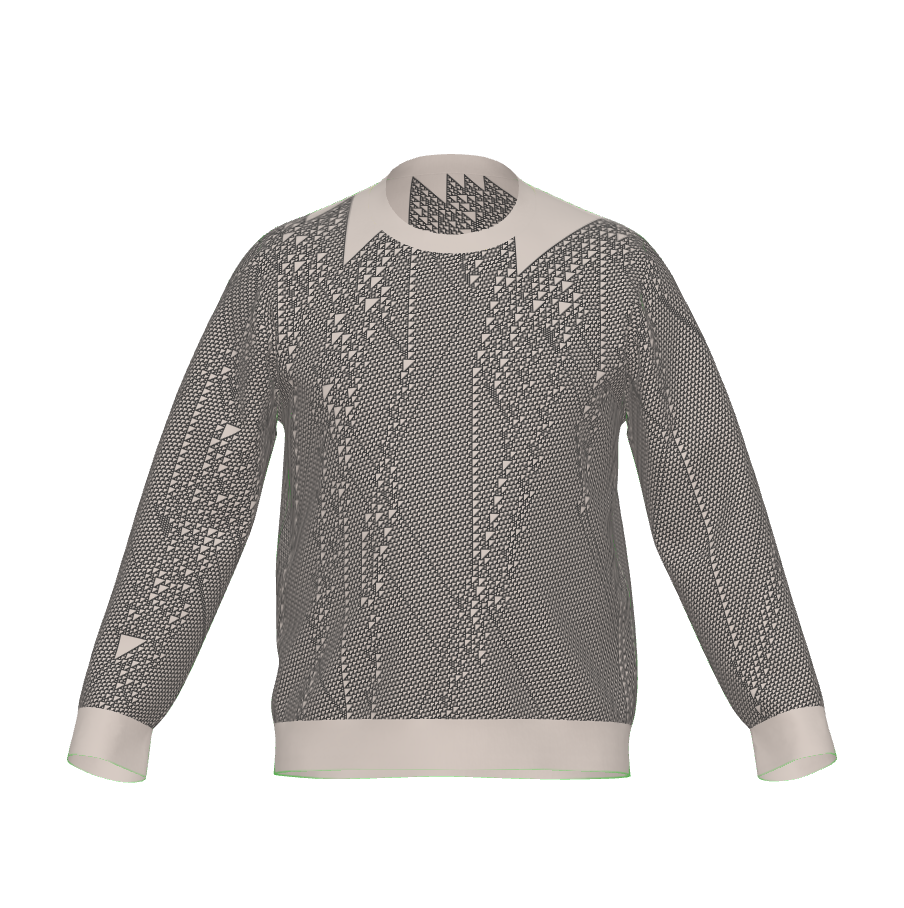 Grey & Cream|2XL