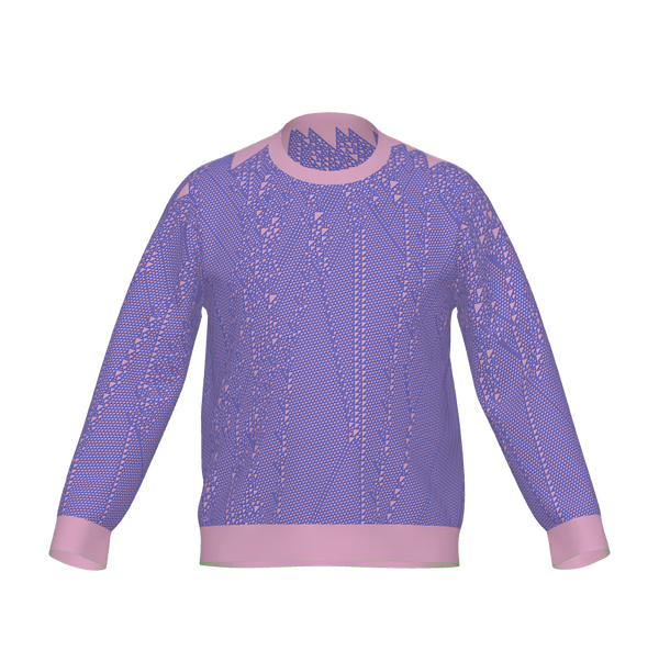 Royal & Lilac · Rule 110 seed #8: Classic Fit