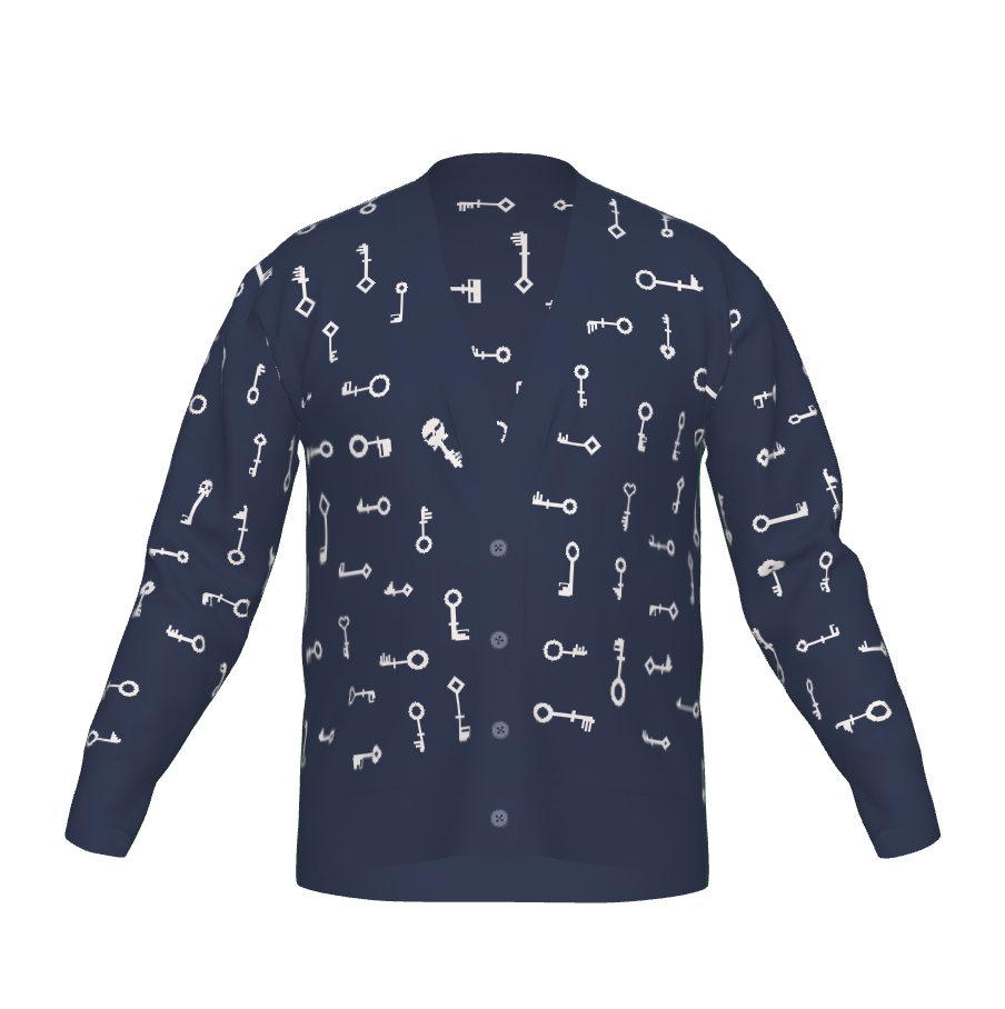 Navy & White|2XL