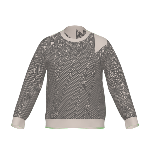 Grey & Cream · Rule 110 seed #13: Classic Fit