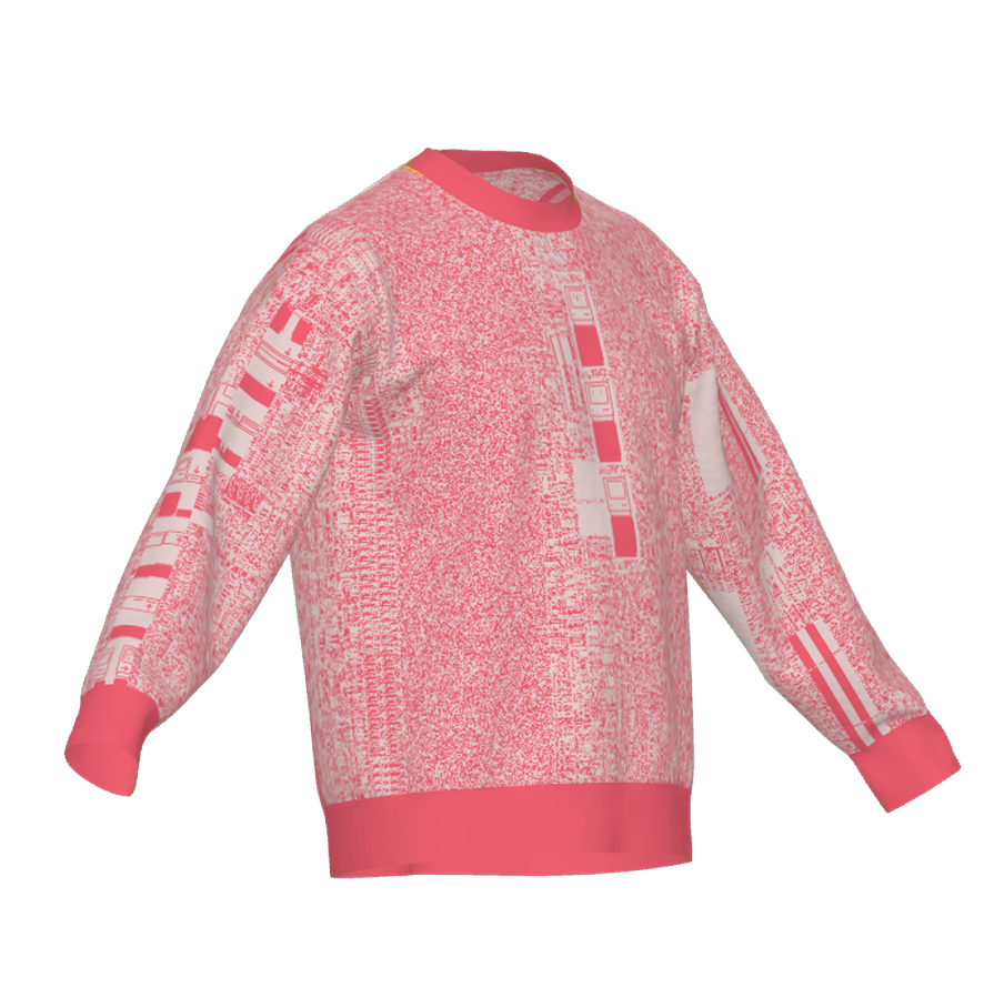 Hot Pink & Light Pink|2XL