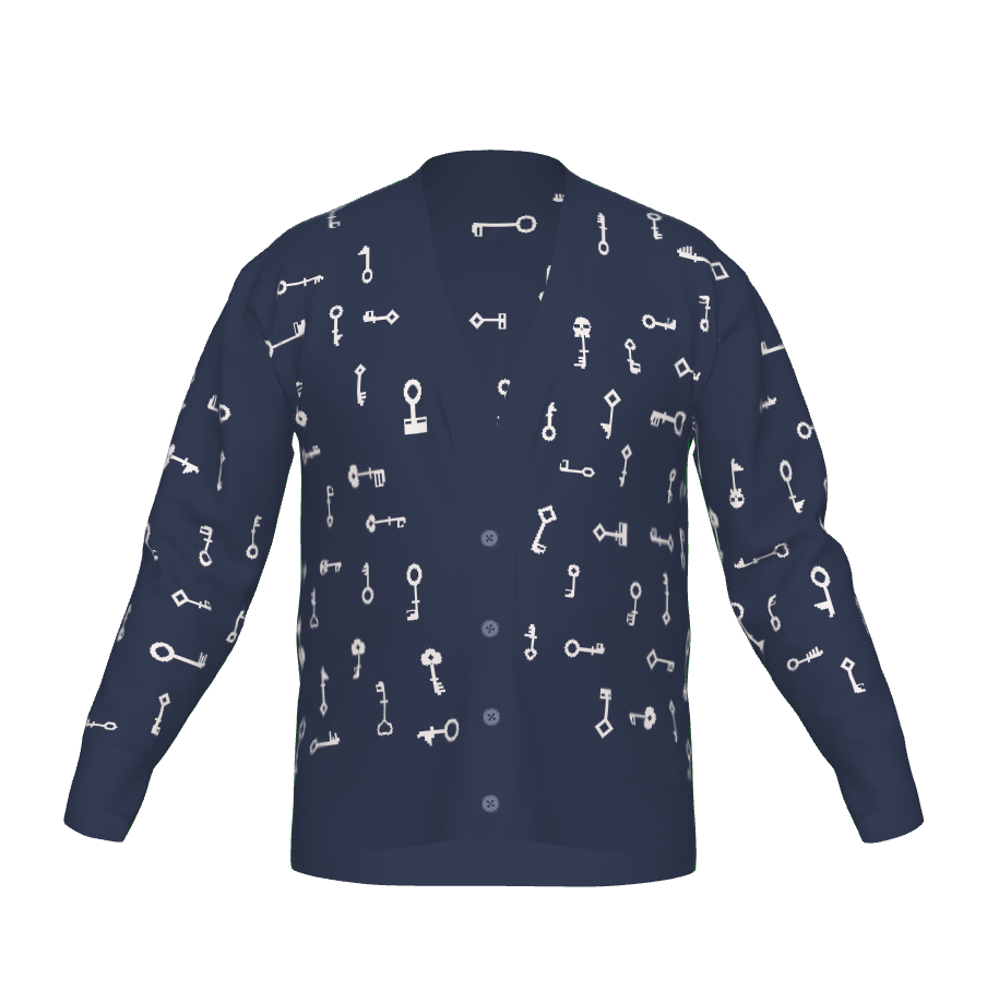 Navy & White|2XL