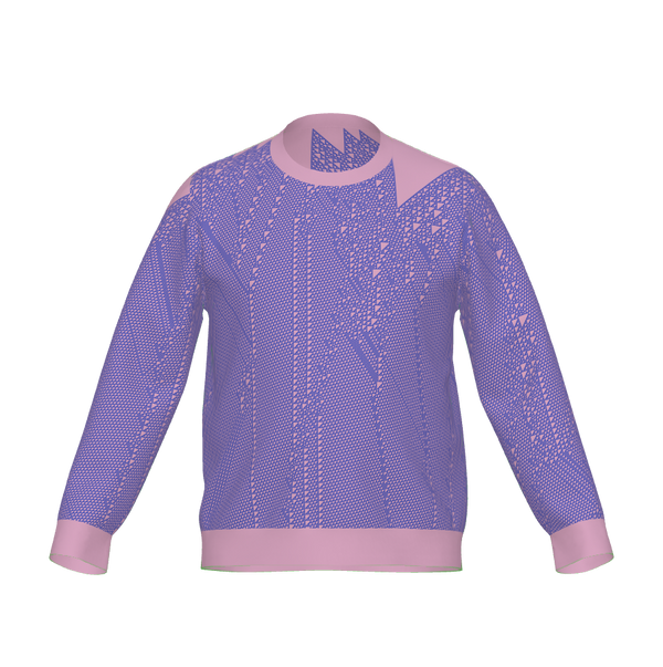 Royal & Lilac · Rule 110 seed #7: Classic Fit