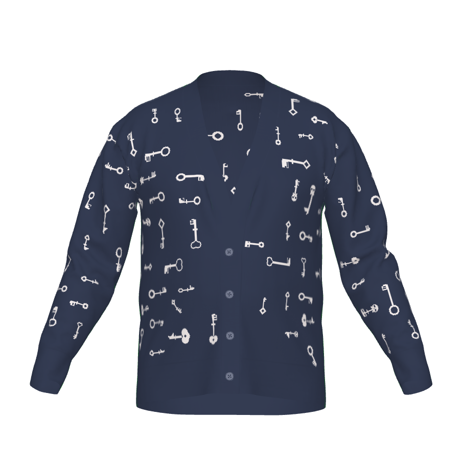 Navy & White|2XL