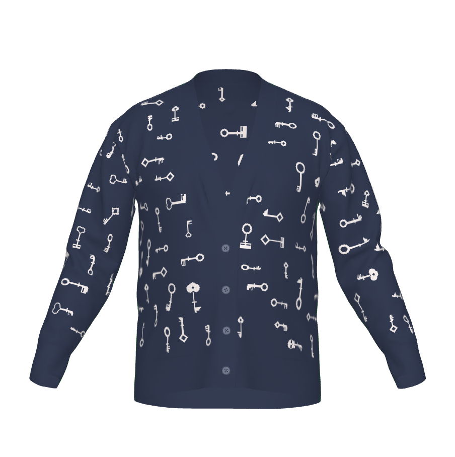 Navy & White|2XL
