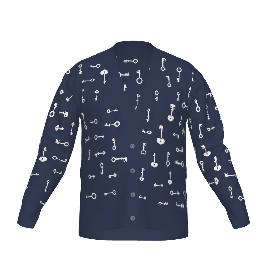 Navy & White|2XL