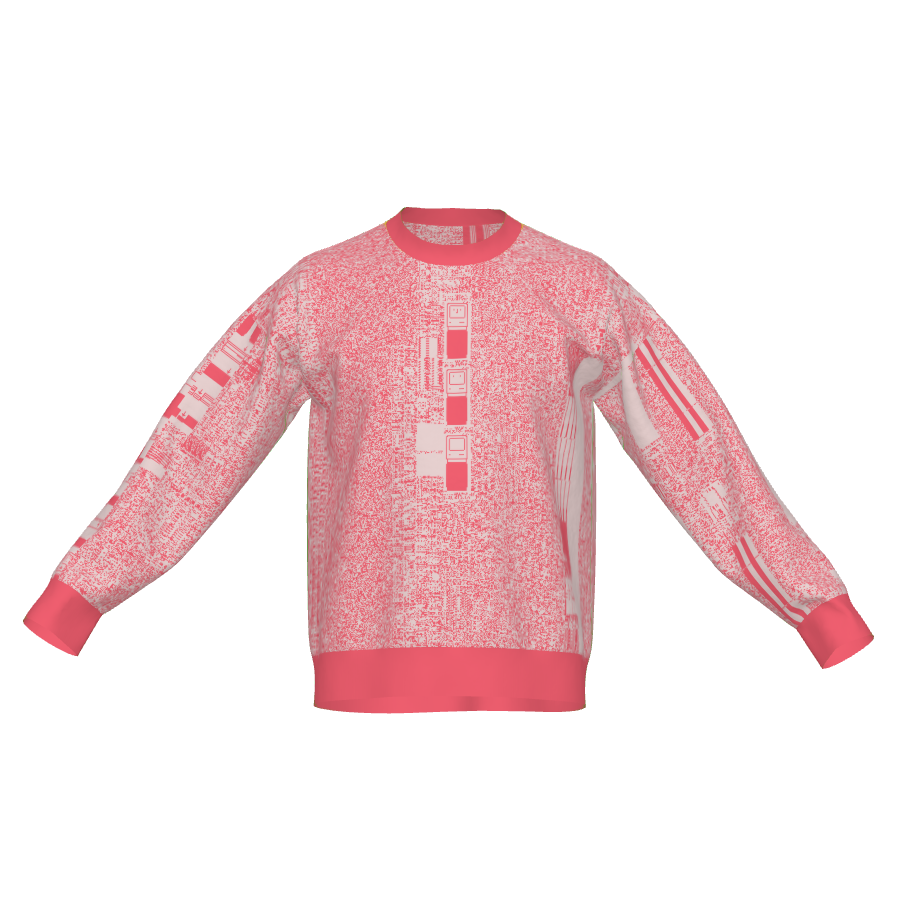 Hot Pink & Light Pink|2XL