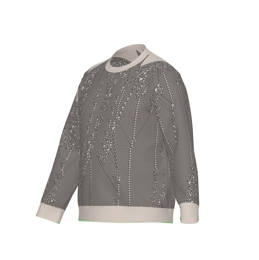 Grey & Cream|2XL