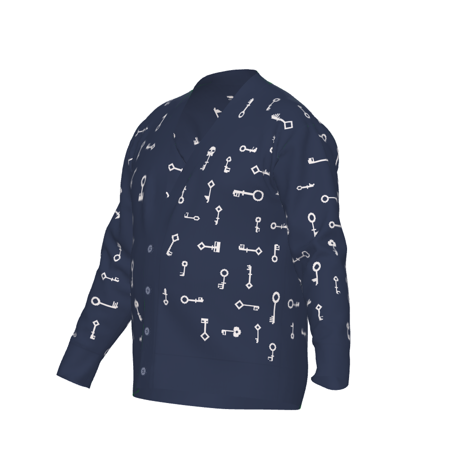 Navy & White|2XL
