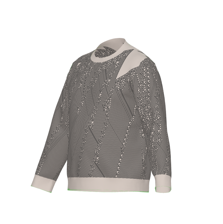 Grey & Cream|2XL