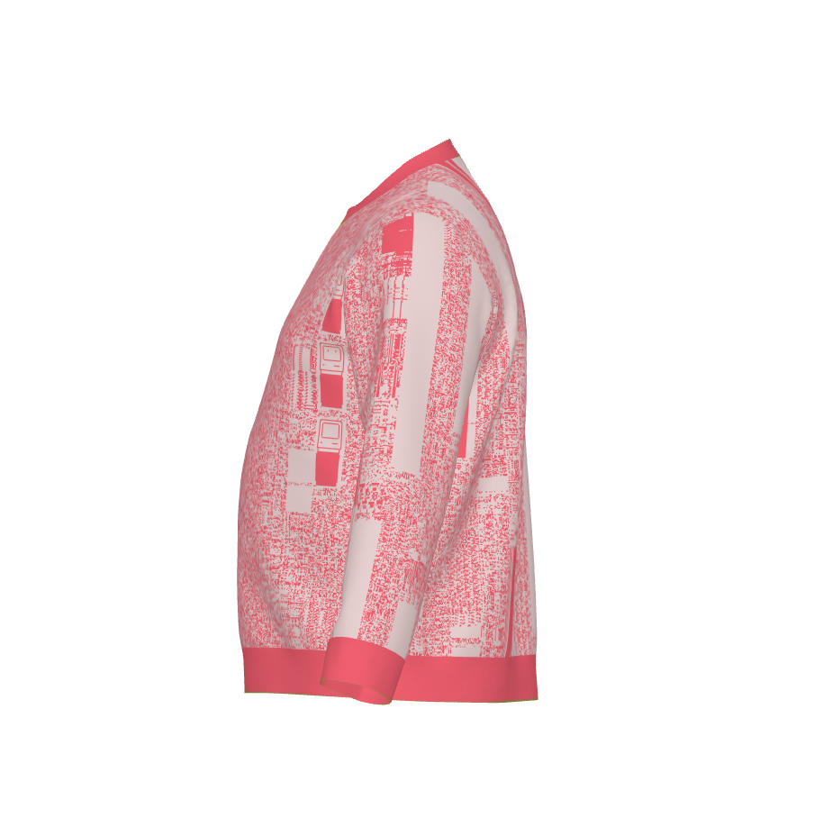 Hot Pink & Light Pink|2XL