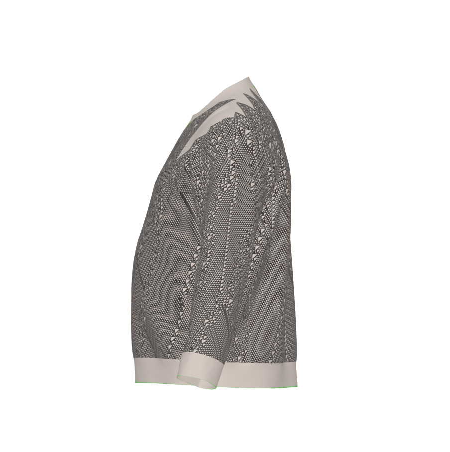 Grey & Cream|2XL