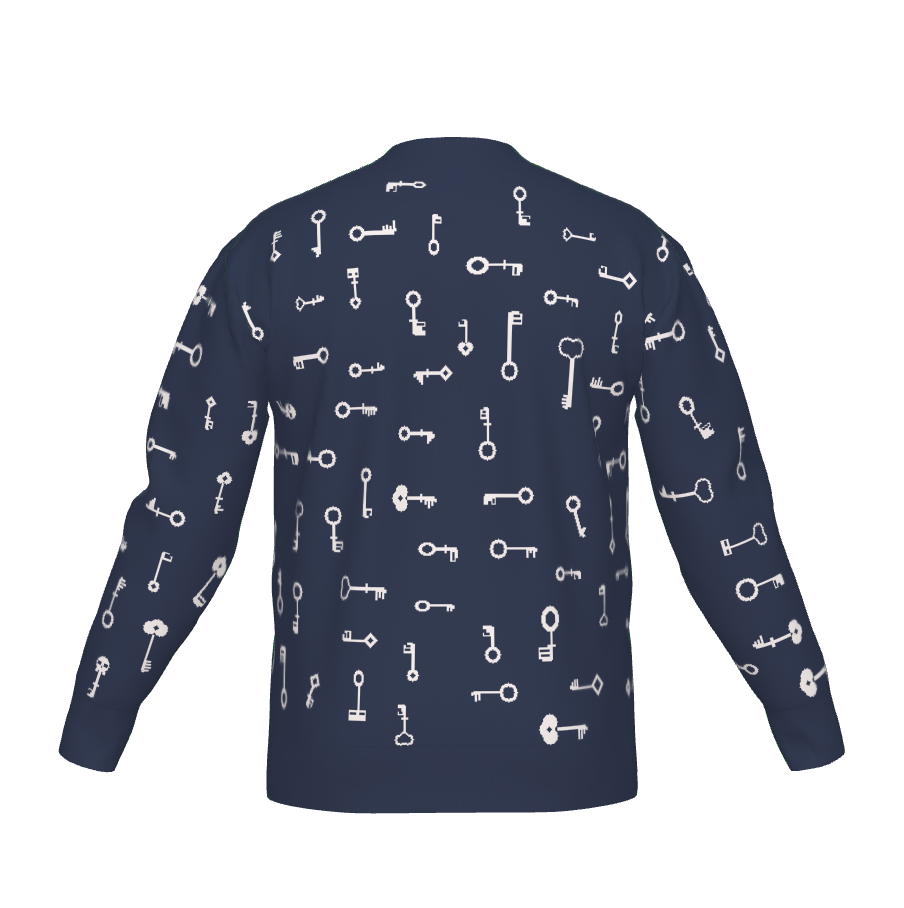 Navy & White|2XL