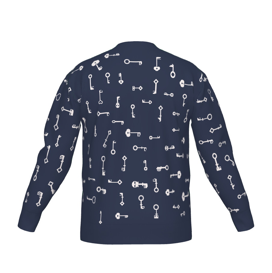 Navy & White|2XL