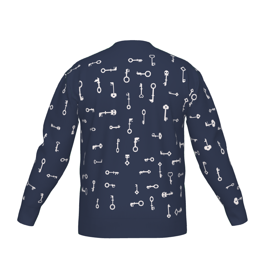 Navy & White|2XL