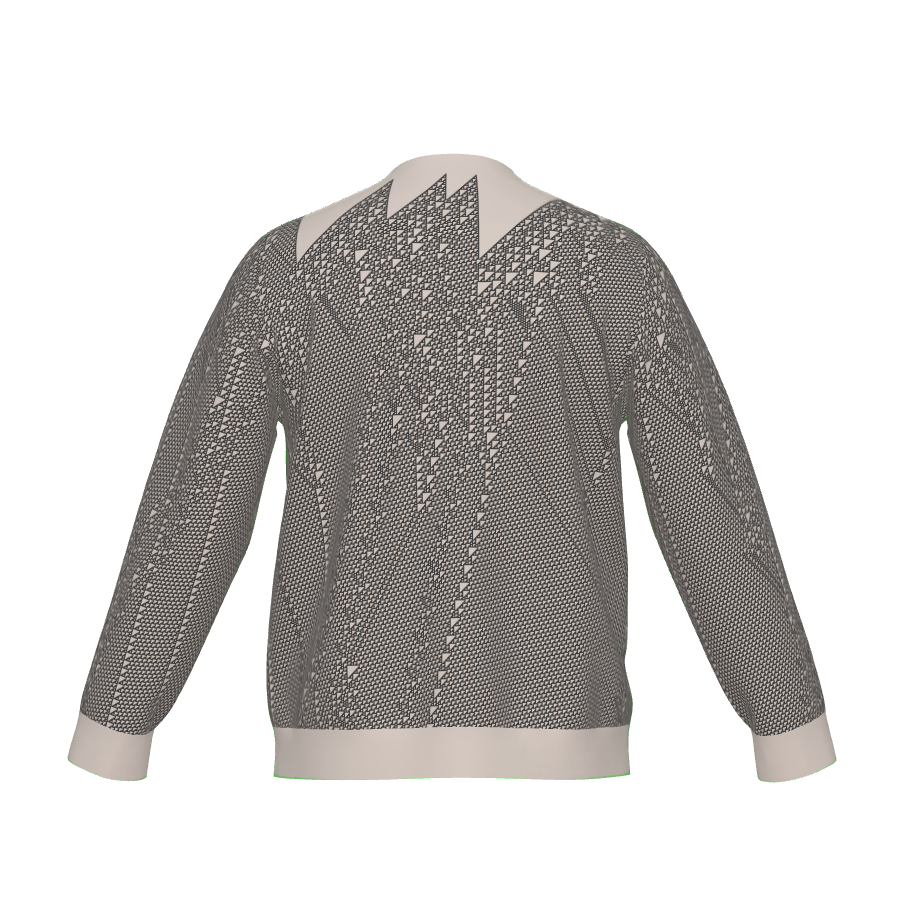 Grey & Cream|2XL
