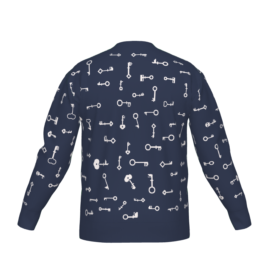 Navy & White|2XL