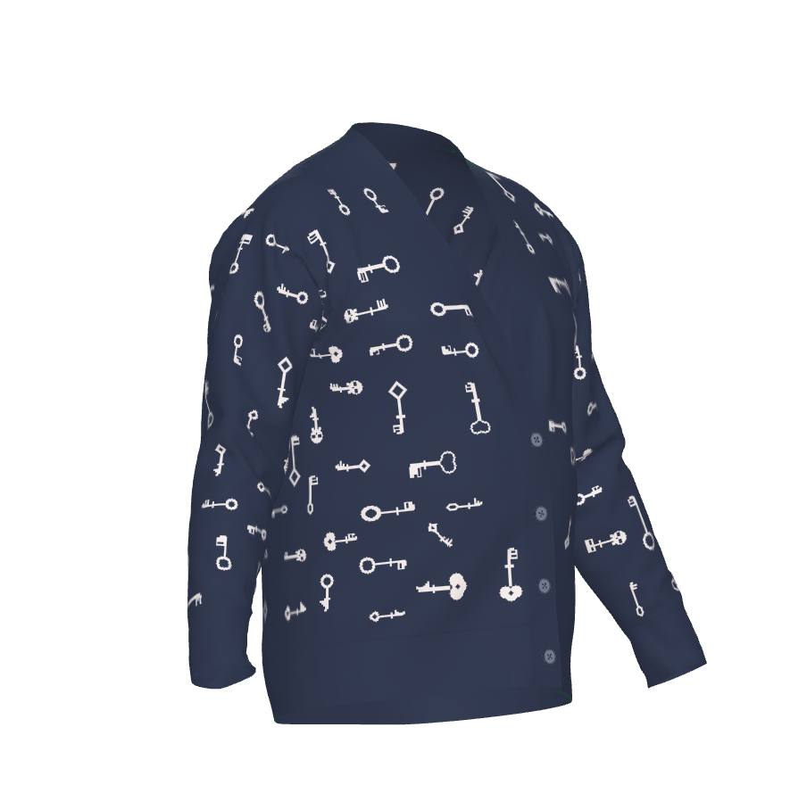 Navy & White|2XL