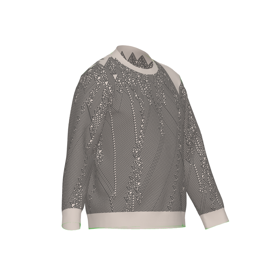 Grey & Cream|2XL