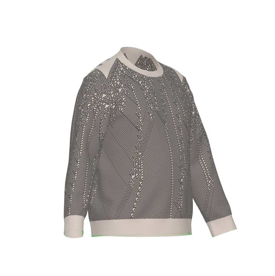 Grey & Cream|2XL