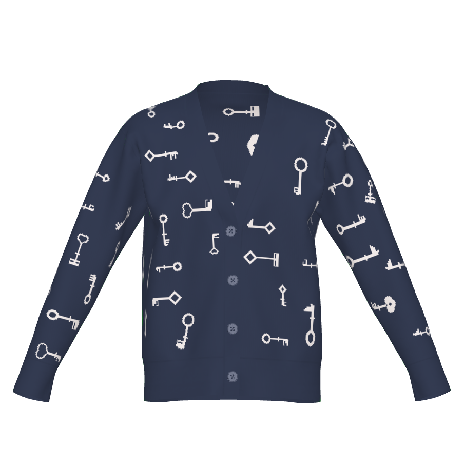 Navy & White|2XS