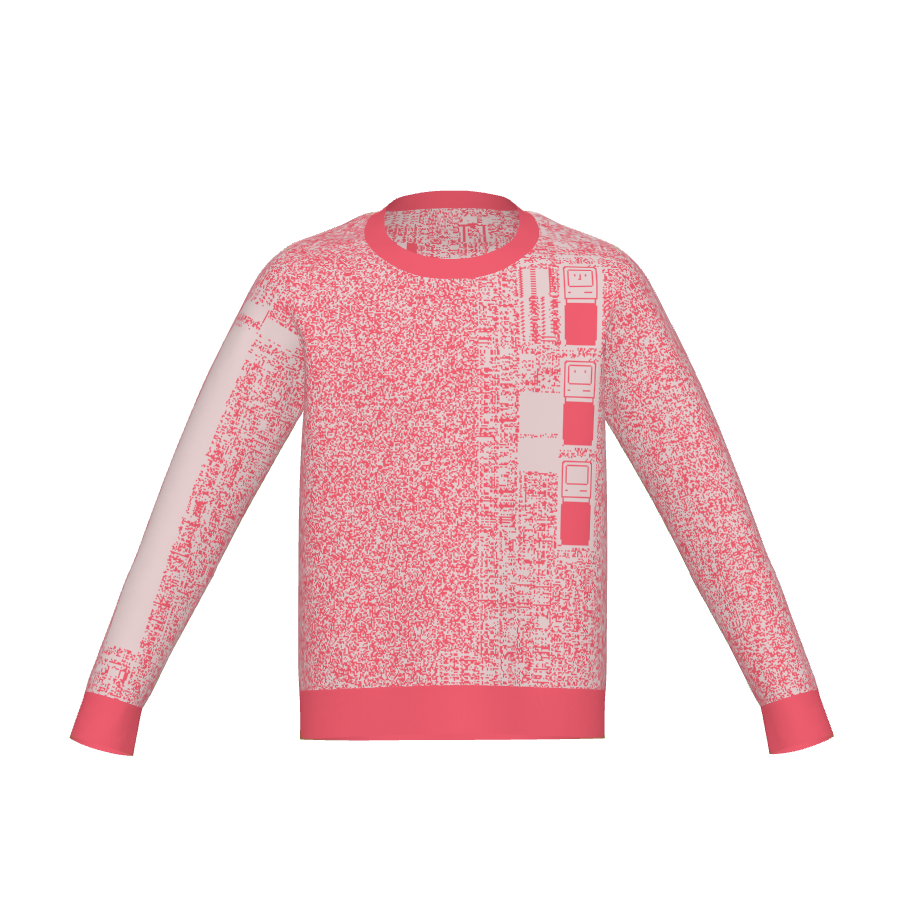 Hot Pink & Light Pink|2XS
