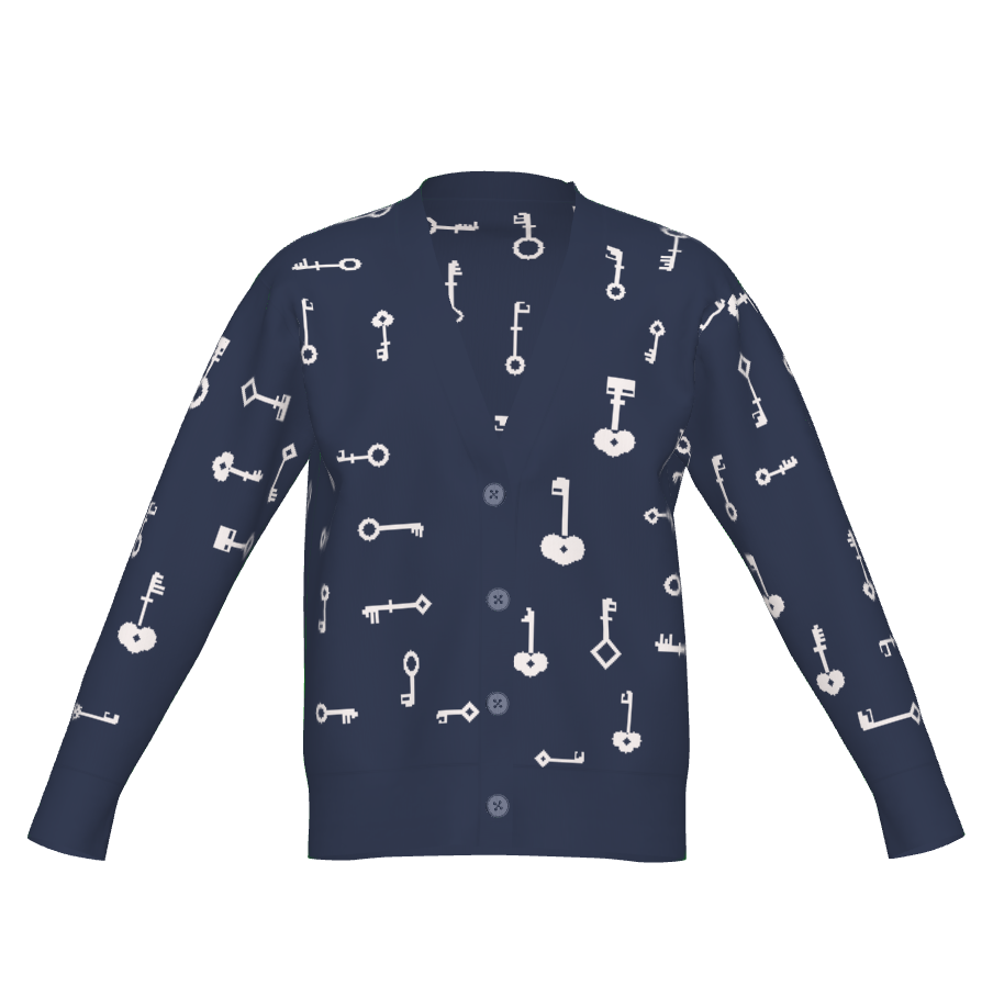 Navy & White|2XS