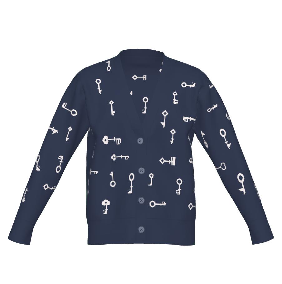 Navy & White|2XS
