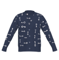 Navy & White|2XS