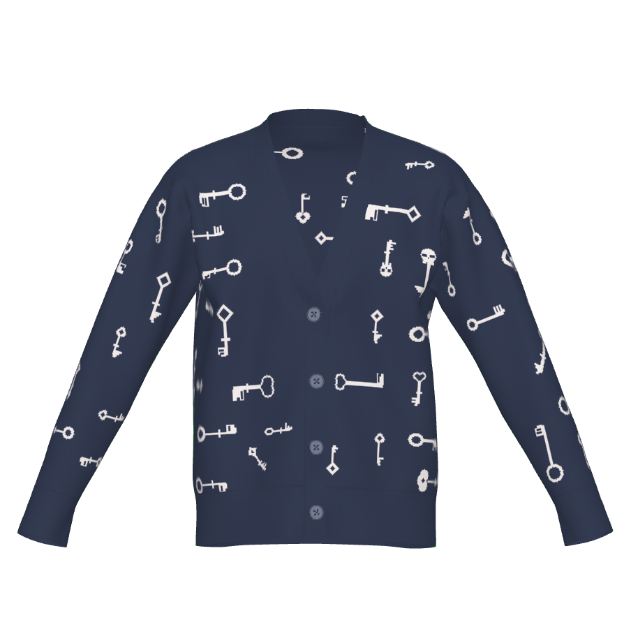Navy & White|2XS