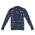 Navy & White|2XS