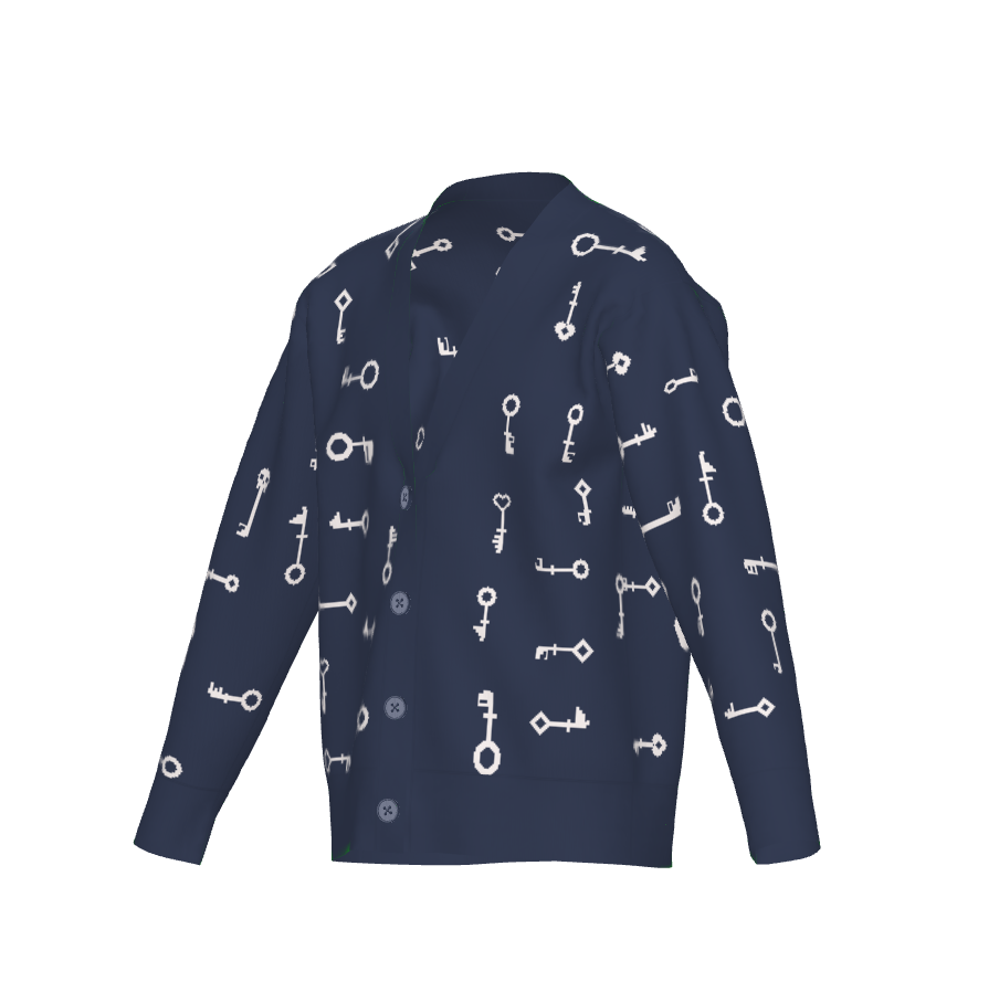 Navy & White|2XS