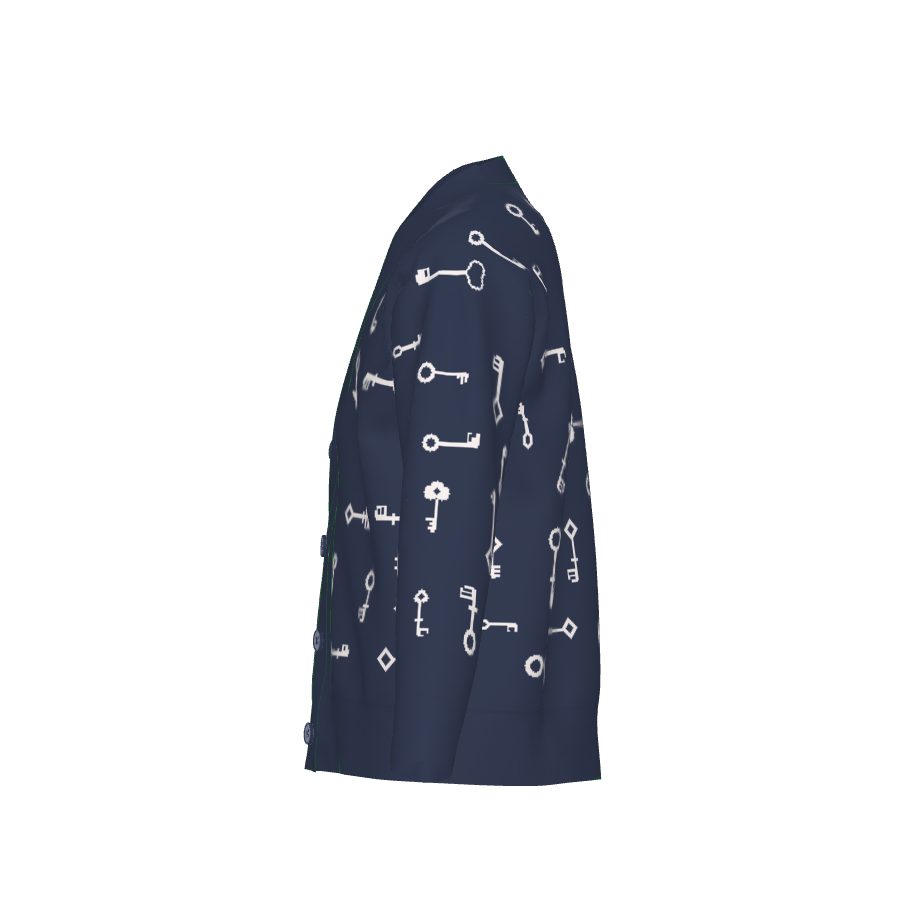Navy & White|2XS