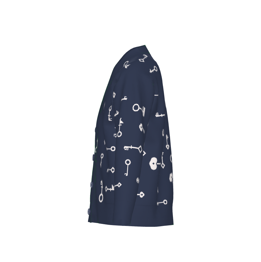 Navy & White|2XS