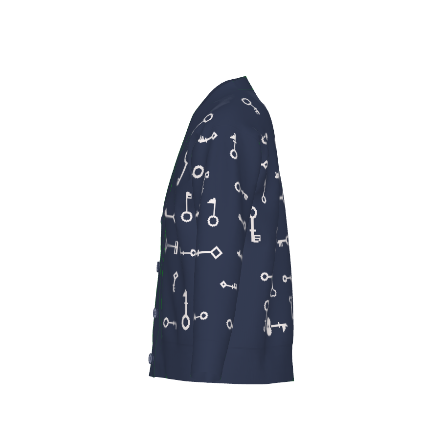Navy & White|2XS