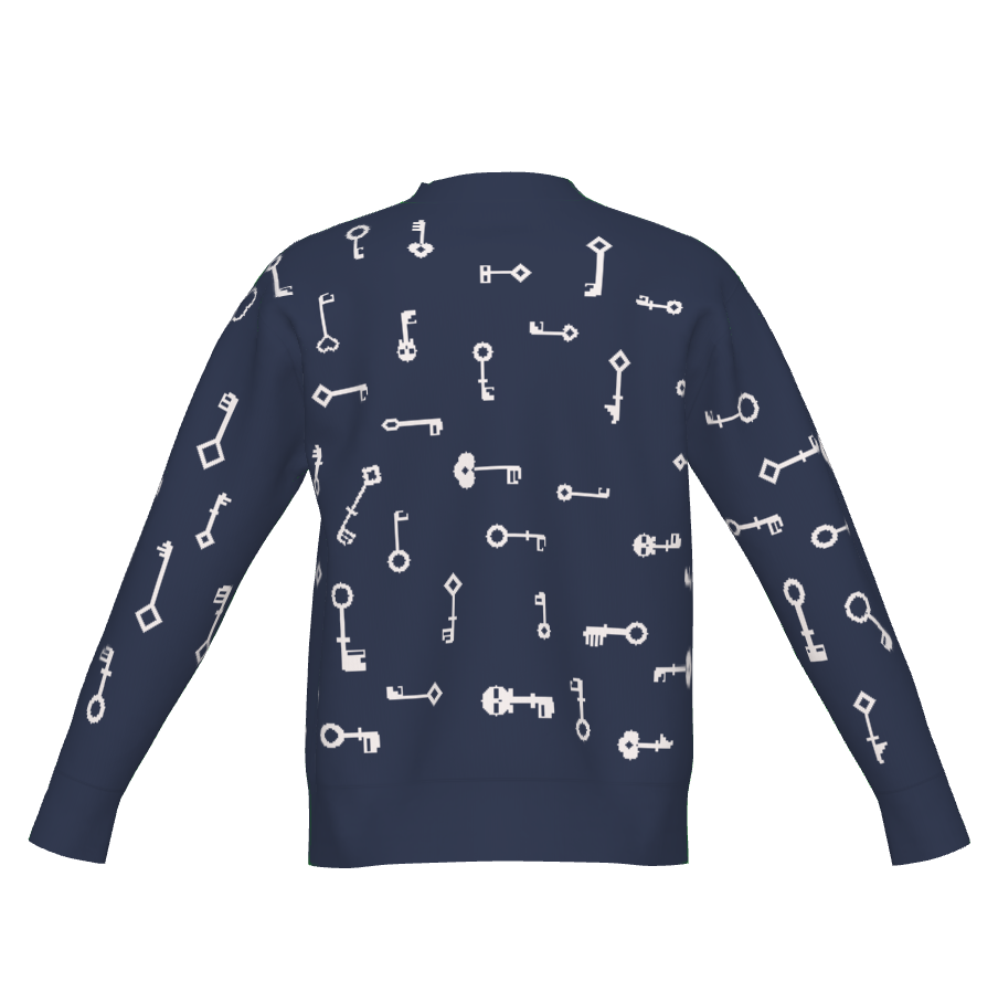 Navy & White|2XS