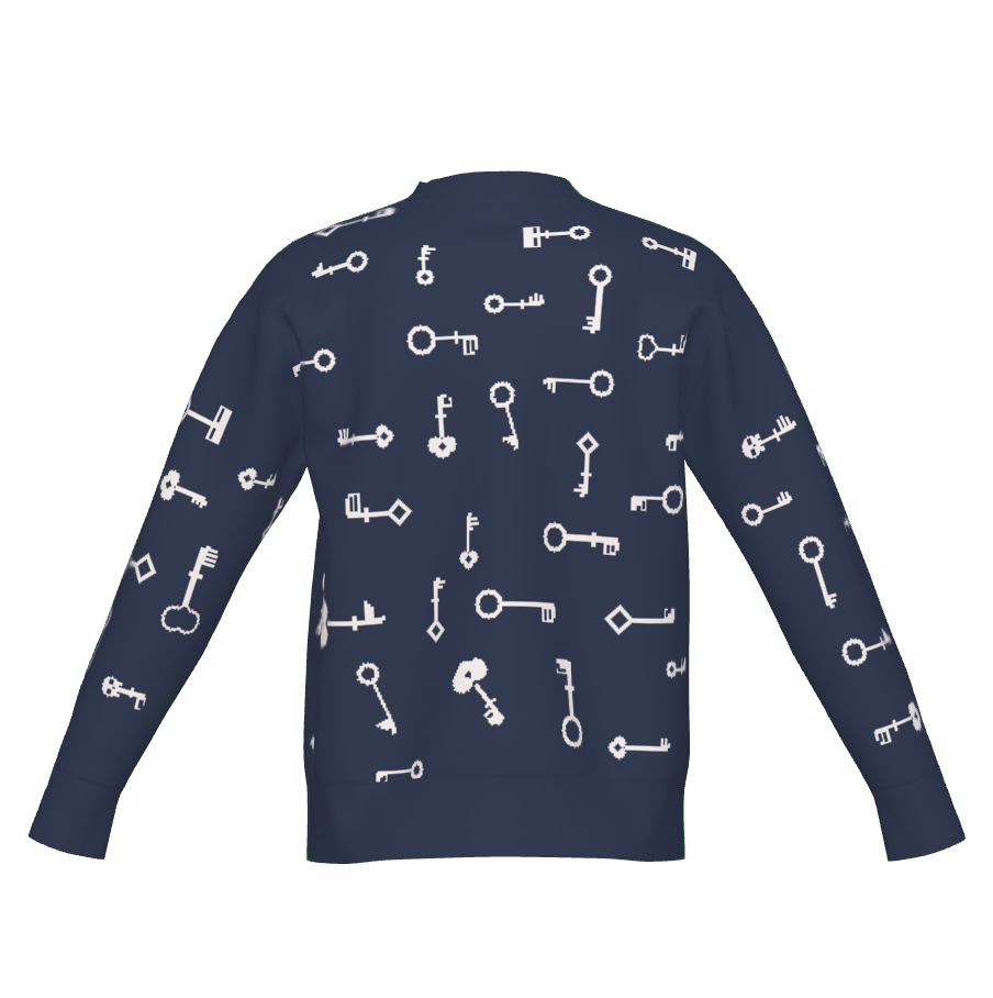 Navy & White|2XS