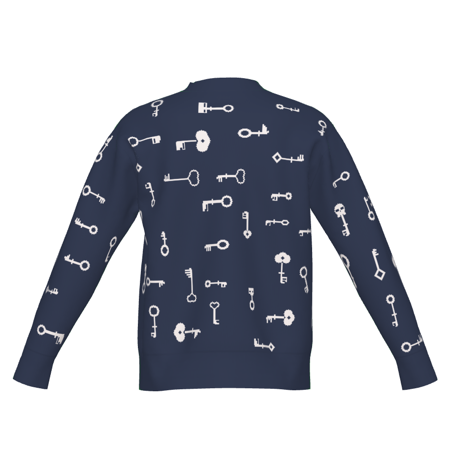 Navy & White|2XS