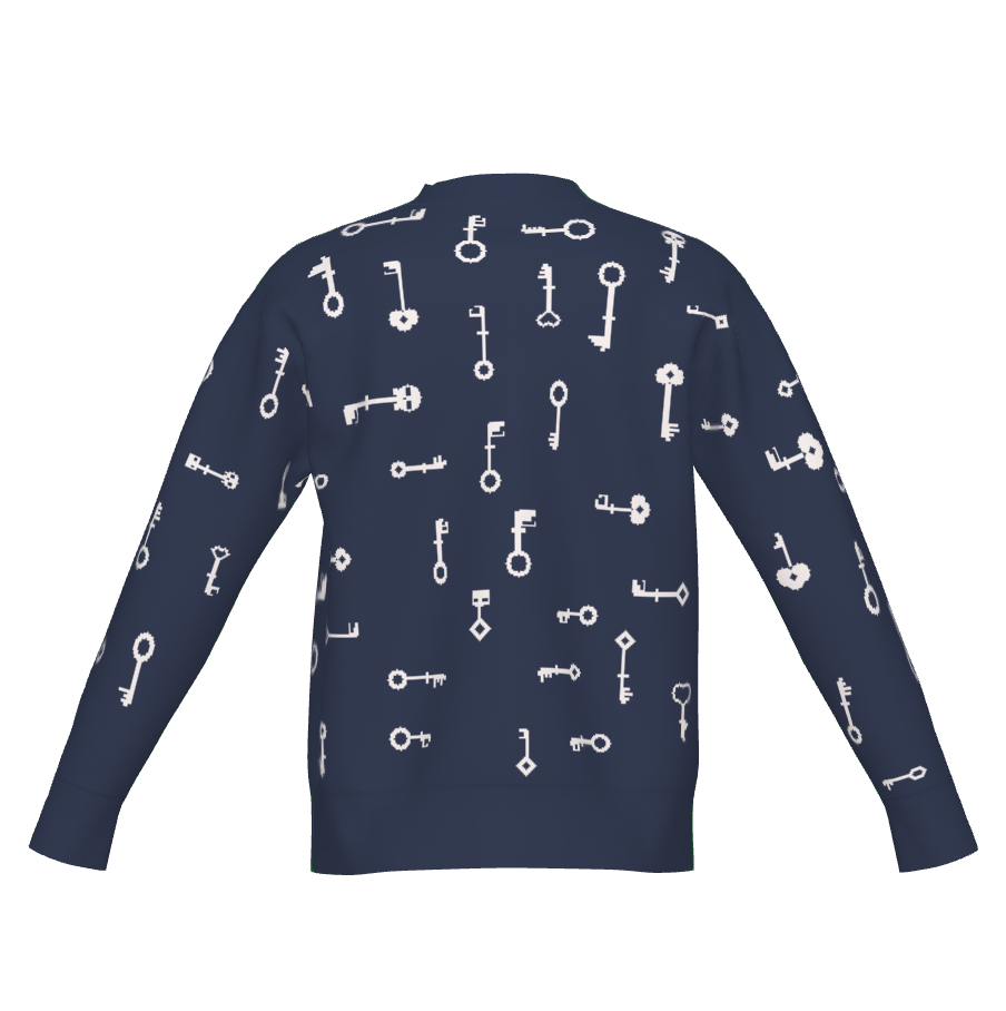 Navy & White|2XS