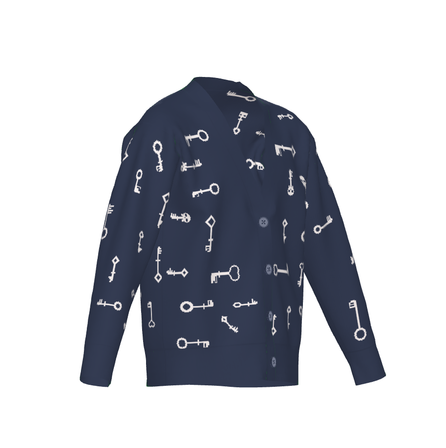 Navy & White|2XS