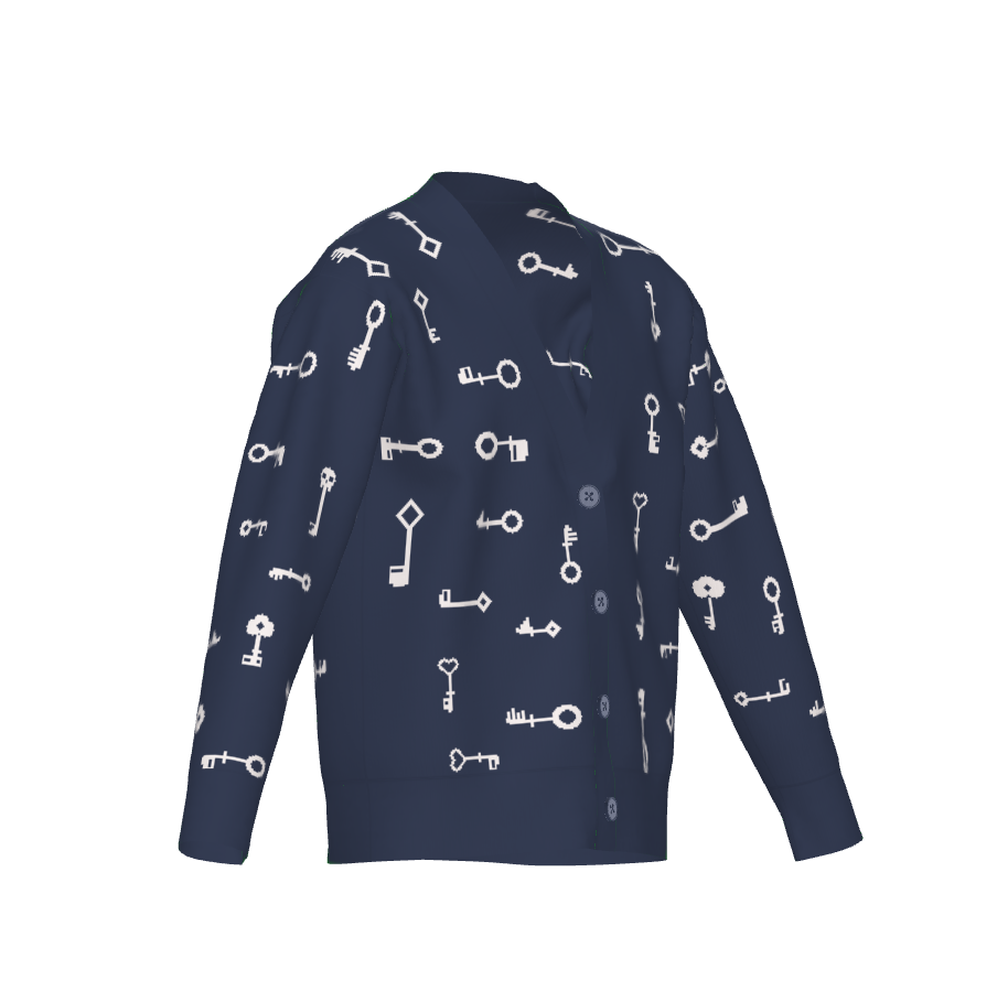 Navy & White|2XS