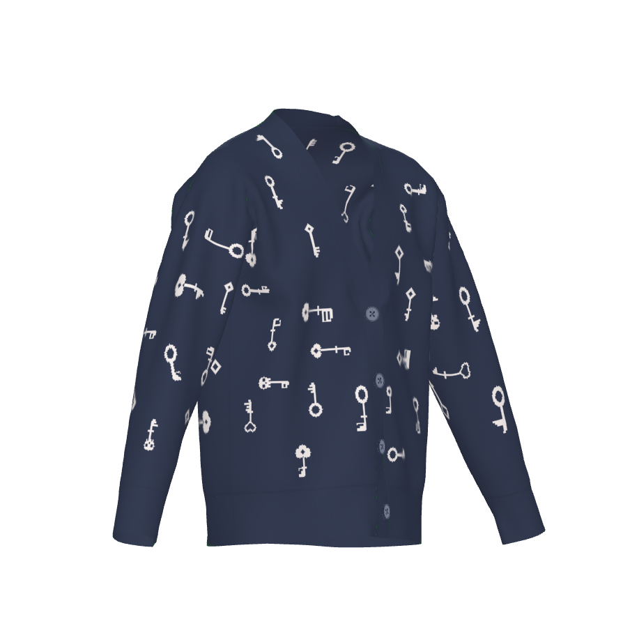 Navy & White|2XS