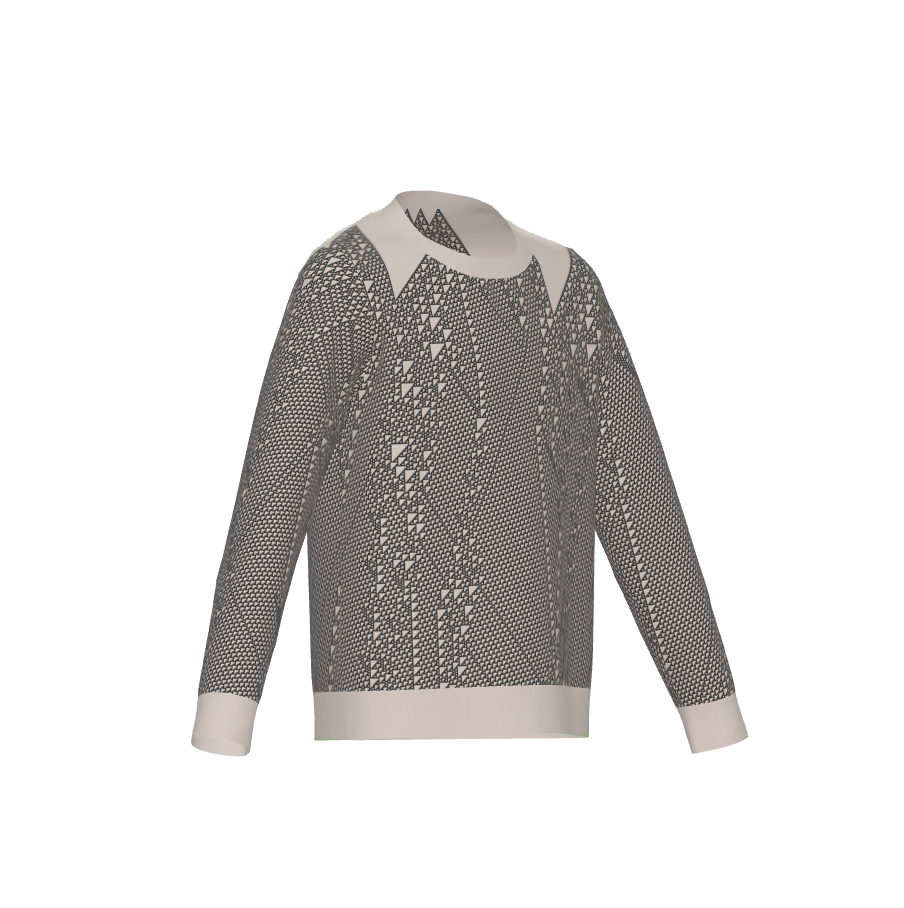Grey & Cream|2XS