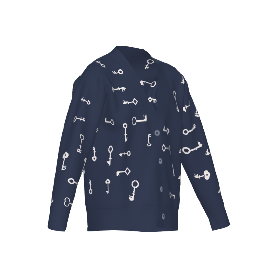 Navy & White|2XS