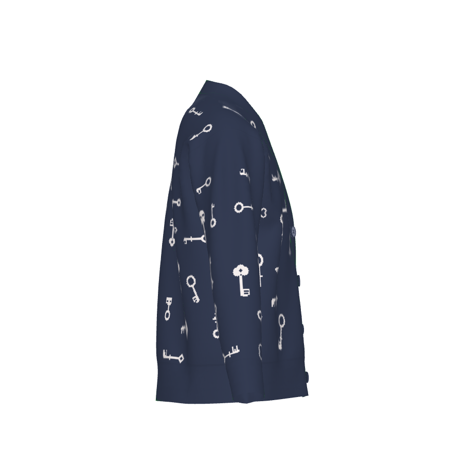 Navy & White|2XS