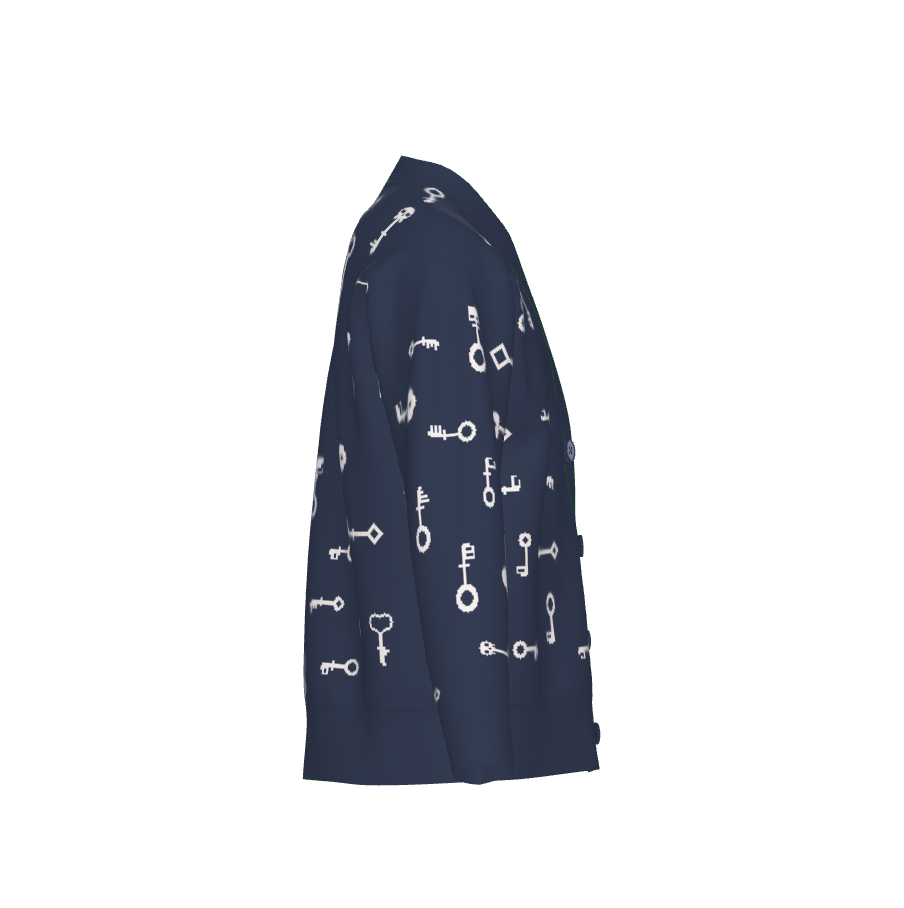 Navy & White|2XS