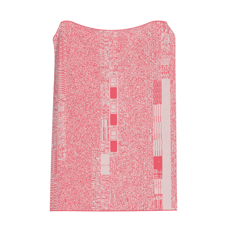 Hot Pink & Light Pink|30in x 42in