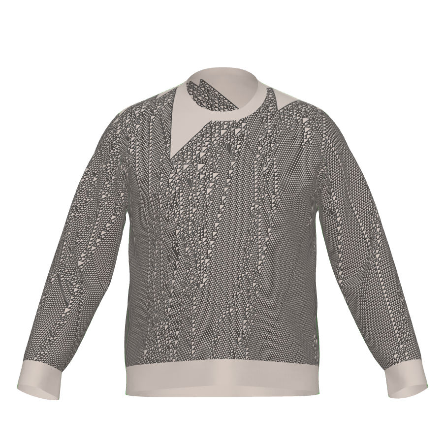 Grey & Cream|3XL