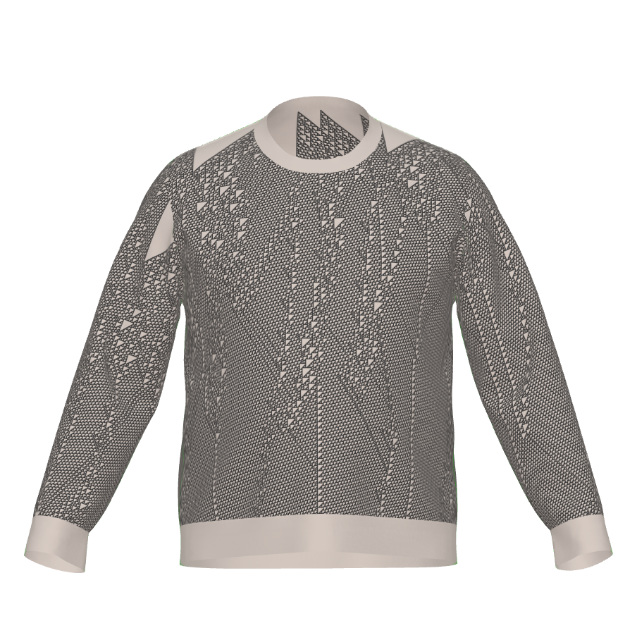 Grey & Cream|3XL